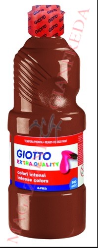 GIOTTO TEMPERA PRONTA FLACONE ML 500 MARRONE